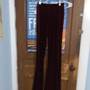 Stretchy Velvet Bell Bottoms